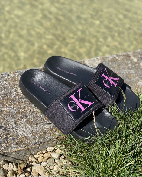Pantofle dámské Calvin Klein černé